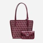 Burgundy tote set