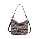 Zigzag Hobo Bag